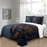 Laden Sie das Bild in den Galerie-Viewer, Chicago Bears Bedding Set Duvet Cover Without Filler