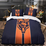 Laden Sie das Bild in den Galerie-Viewer, Chicago Bears Bedding Set Duvet Cover Without Filler