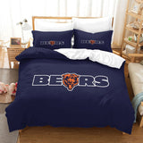 Laden Sie das Bild in den Galerie-Viewer, Chicago Bears Bedding Set Duvet Cover Without Filler