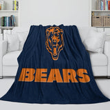 Laden Sie das Bild in den Galerie-Viewer, Chicago Bears Blanket Flannel Fleece Throw Kids Room Decoration