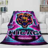 Laden Sie das Bild in den Galerie-Viewer, Chicago Bears Blanket Flannel Fleece Throw Kids Room Decoration