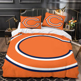 Laden Sie das Bild in den Galerie-Viewer, Chicago Bears Duvet Cover Kids Bedding Set Without Filler