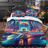 Laden Sie das Bild in den Galerie-Viewer, Chicago Bears Duvet Cover Kids Bedding Set Without Filler