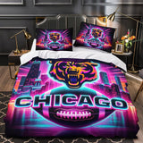Laden Sie das Bild in den Galerie-Viewer, Chicago Bears Duvet Cover Kids Bedding Set Without Filler