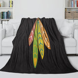 Laden Sie das Bild in den Galerie-Viewer, Chicago Blackhawks Blanket Flannel Throw Kids Room Decoration