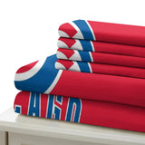 Laden Sie das Bild in den Galerie-Viewer, Chicago Cubs Bedding Set Quilt Cover Without Filler