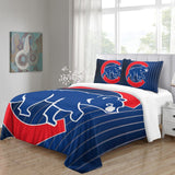 Laden Sie das Bild in den Galerie-Viewer, Chicago Cubs Bedding Set Quilt Cover Without Filler