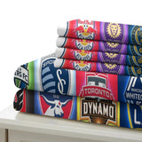 Laden Sie das Bild in den Galerie-Viewer, Chicago Fire Soccer Club Bedding Set Duvet Cover Without Filler