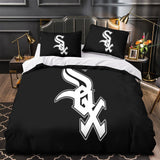 Laden Sie das Bild in den Galerie-Viewer, Chicago White Sox Bedding Set Quilt Cover Without Filler