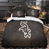 Laden Sie das Bild in den Galerie-Viewer, Chicago White Sox Bedding Set Quilt Cover Without Filler