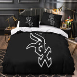 Laden Sie das Bild in den Galerie-Viewer, Chicago White Sox Bedding Set Quilt Cover Without Filler