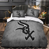 Laden Sie das Bild in den Galerie-Viewer, Chicago White Sox Bedding Set Quilt Cover Without Filler