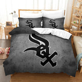 Laden Sie das Bild in den Galerie-Viewer, Chicago White Sox Bedding Set Quilt Cover Without Filler