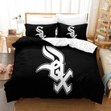 Laden Sie das Bild in den Galerie-Viewer, Chicago White Sox Bedding Set Quilt Cover Without Filler