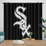 Laden Sie das Bild in den Galerie-Viewer, Chicago White Sox Curtains Blackout Window Drapes Room Decoration