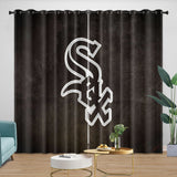 Laden Sie das Bild in den Galerie-Viewer, Chicago White Sox Curtains Blackout Window Drapes Room Decoration
