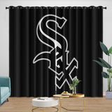 Laden Sie das Bild in den Galerie-Viewer, Chicago White Sox Curtains Blackout Window Drapes Room Decoration