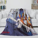 Laden Sie das Bild in den Galerie-Viewer, Chicken Run Blanket Flannel Throw Room Decoration