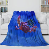 Laden Sie das Bild in den Galerie-Viewer, Chicken Run Blanket Flannel Throw Room Decoration
