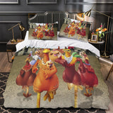 Laden Sie das Bild in den Galerie-Viewer, Chicken Run Duvet Cover Bedding Set Without Filler