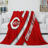 Laden Sie das Bild in den Galerie-Viewer, Cincinnati Reds Blanket Flannel Throw Room Decoration