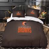 Laden Sie das Bild in den Galerie-Viewer, Cleveland Browns Bedding Set Duvet Cover Without Filler