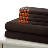 Laden Sie das Bild in den Galerie-Viewer, Cleveland Browns Bedding Set Duvet Cover Without Filler