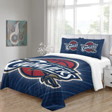 Laden Sie das Bild in den Galerie-Viewer, Cleveland Cavaliers Bedding Set Duvet Cover Without Filler