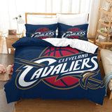 Laden Sie das Bild in den Galerie-Viewer, Cleveland Cavaliers Bedding Set Duvet Cover Without Filler