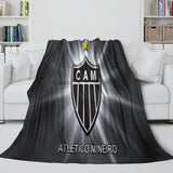 Laden Sie das Bild in den Galerie-Viewer, Clube Atlético Mineiro Blanket Flannel Fleece Room Decoration