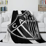 Laden Sie das Bild in den Galerie-Viewer, Clube Atlético Mineiro Blanket Flannel Fleece Room Decoration
