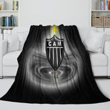 Laden Sie das Bild in den Galerie-Viewer, Clube Atlético Mineiro Blanket Flannel Fleece Room Decoration