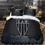 Laden Sie das Bild in den Galerie-Viewer, Clube Atlético Mineiro Duvet Cover Bedding Set Without Filler