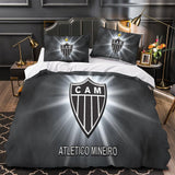 Laden Sie das Bild in den Galerie-Viewer, Clube Atlético Mineiro Duvet Cover Bedding Set Without Filler