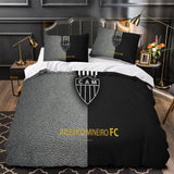 Laden Sie das Bild in den Galerie-Viewer, Clube Atlético Mineiro Duvet Cover Bedding Set Without Filler