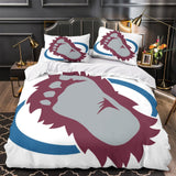 Laden Sie das Bild in den Galerie-Viewer, Colorado Avalanche Bedding Set Quilt Duvet Cover Without Filler