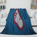 Laden Sie das Bild in den Galerie-Viewer, Colorado Avalanche Blanket Flannel Throw Kids Room Decoration