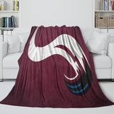 Laden Sie das Bild in den Galerie-Viewer, Colorado Avalanche Blanket Flannel Throw Kids Room Decoration