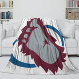 Laden Sie das Bild in den Galerie-Viewer, Colorado Avalanche Blanket Flannel Throw Kids Room Decoration