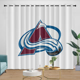 Laden Sie das Bild in den Galerie-Viewer, Colorado Avalanche Curtains Blackout Window Drapes Room Decoration