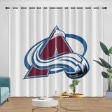 Laden Sie das Bild in den Galerie-Viewer, Colorado Avalanche Curtains Blackout Window Drapes Room Decoration
