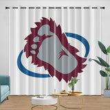 Laden Sie das Bild in den Galerie-Viewer, Colorado Avalanche Curtains Blackout Window Drapes Room Decoration