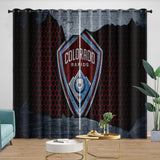 Laden Sie das Bild in den Galerie-Viewer, Colorado Rapids Vorhänge Verdunkelungsvorhänge Raumdekoration