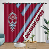 Laden Sie das Bild in den Galerie-Viewer, Colorado Rapids Vorhänge Verdunkelungsvorhänge Raumdekoration