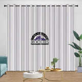 Laden Sie das Bild in den Galerie-Viewer, Colorado Rockies Curtains Blackout Window Drapes Room Decoration