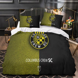 Laden Sie das Bild in den Galerie-Viewer, Columbus Crew SC Bedding Set Duvet Cover Without Filler