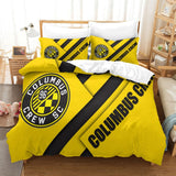 Laden Sie das Bild in den Galerie-Viewer, Columbus Crew SC Bedding Set Duvet Cover Without Filler