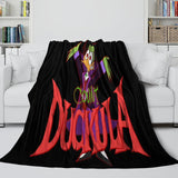 Laden Sie das Bild in den Galerie-Viewer, Count Duckula Blanket Flannel Throw Room Decoration