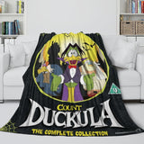 Laden Sie das Bild in den Galerie-Viewer, Count Duckula Blanket Flannel Throw Room Decoration