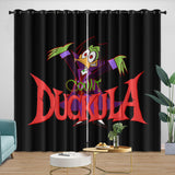 Laden Sie das Bild in den Galerie-Viewer, Count Duckula Curtains Pattern Blackout Window Drapes